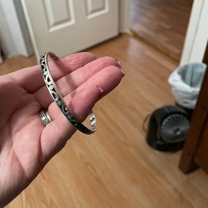 Silver Brighton Bangle Bracelet